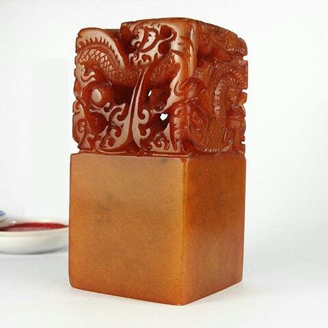 印材篆刻　(鶏血石) Amazon | 天然鶏血石印材篆刻 | テン刻 通販